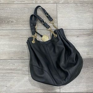 Pre-Owned black Vince Camuto Shoulder Bag